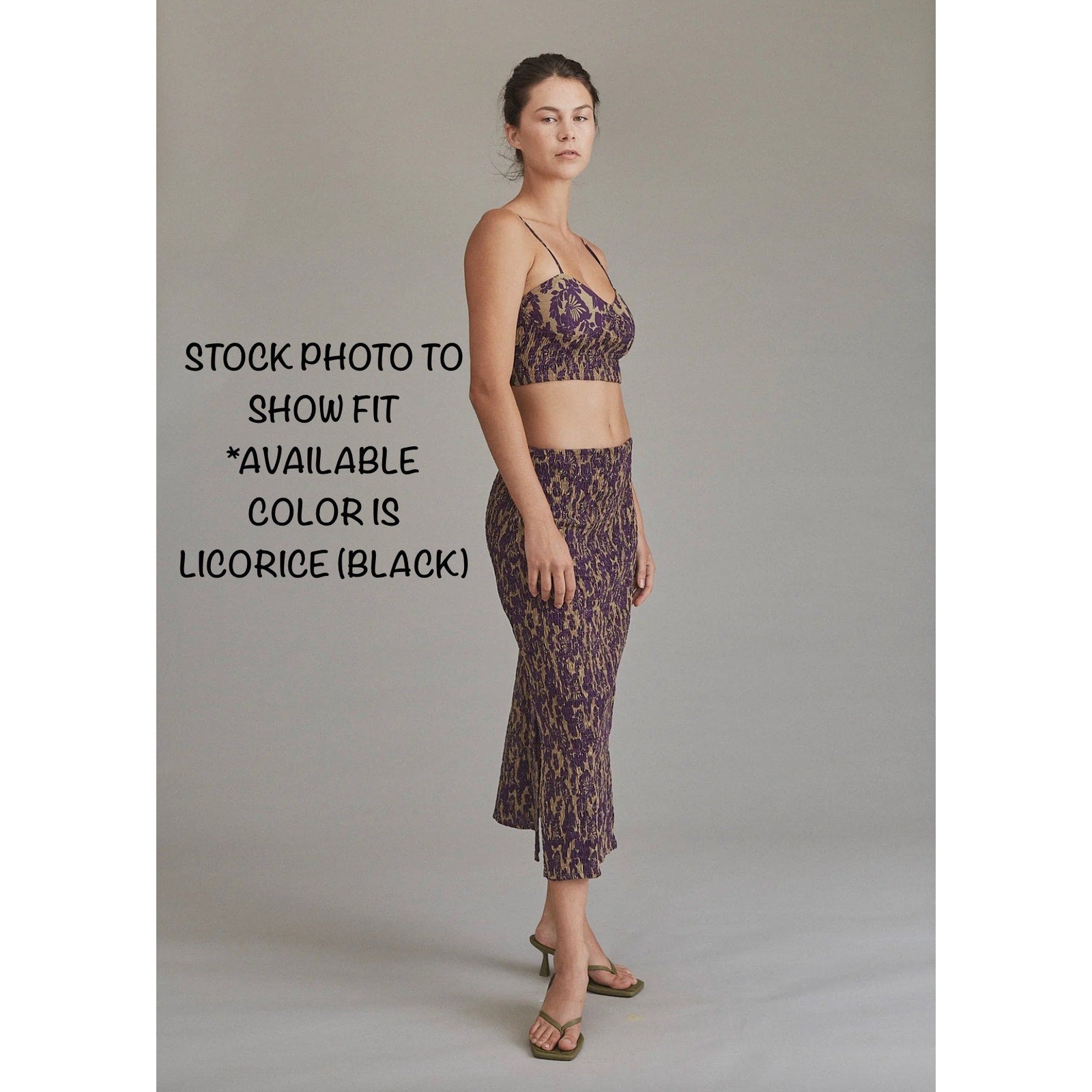 Acacia Swimwear Ravie Skirt - Licorice