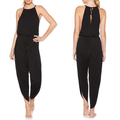 Laundry By Shelli Segal Laundry by Shelli Segal Draped Jumpsuit Cover-Up – PerfectKini