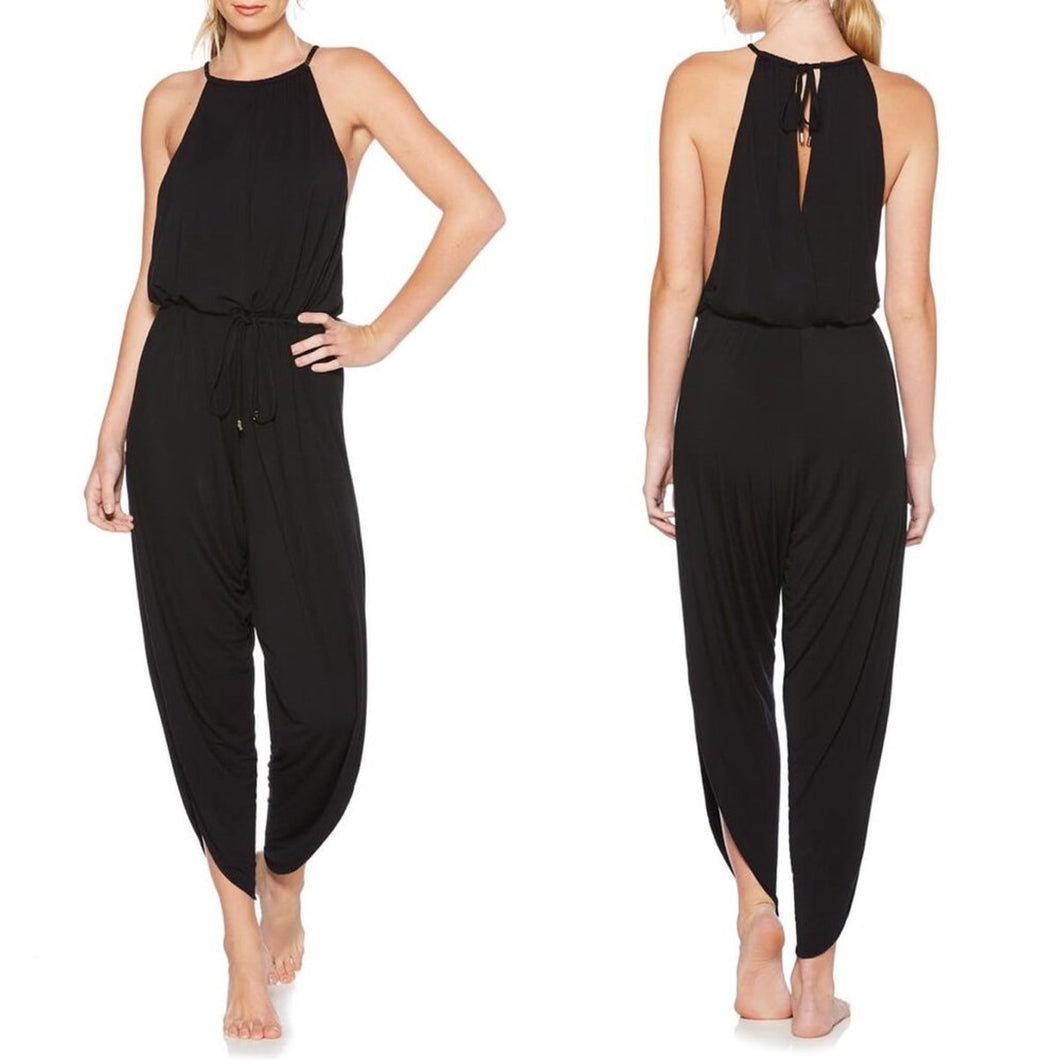 Laundry By Shelli Segal Laundry by Shelli Segal Draped Jumpsuit Cover-Up – PerfectKini