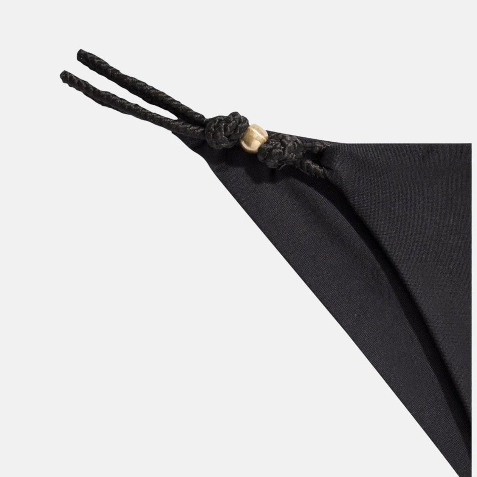 ViX Paula Hermanny ViX Swimwear Gi Detail Cheeky Bikini Bottom - Black | Alternate view