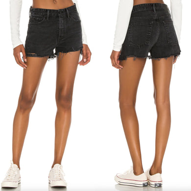 GRLFRND GRLFRND Helena Denim Shorts, Size 29, Idylwild Wash (G1701) - NWT – PerfectKini