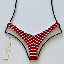 Beach Bunny Chrissy Micro Tango Bikini Bottom – Red Stripe