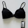 ViX Paula Hermanny ViX Swimwear Firenze Audrey Erin Bralette Bikini Top - Black | Front view