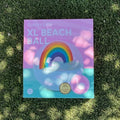 SunnyLife Rainbow Inflatable Xl Beach Ball - Nib | Front view