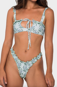 Khassani Swimwear 'Alma' Bikini Top in Lavender