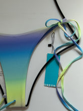 OneOne Swim Ariel Skimpy Tie Side Bikini Bottom - Blue Gradient