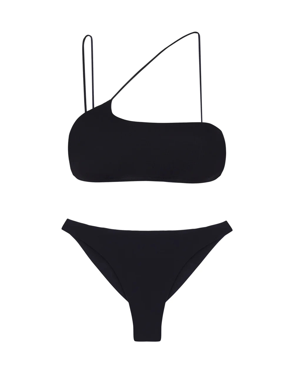 ViX Swimwear Basic Cheeky Bikini Bottom - Black