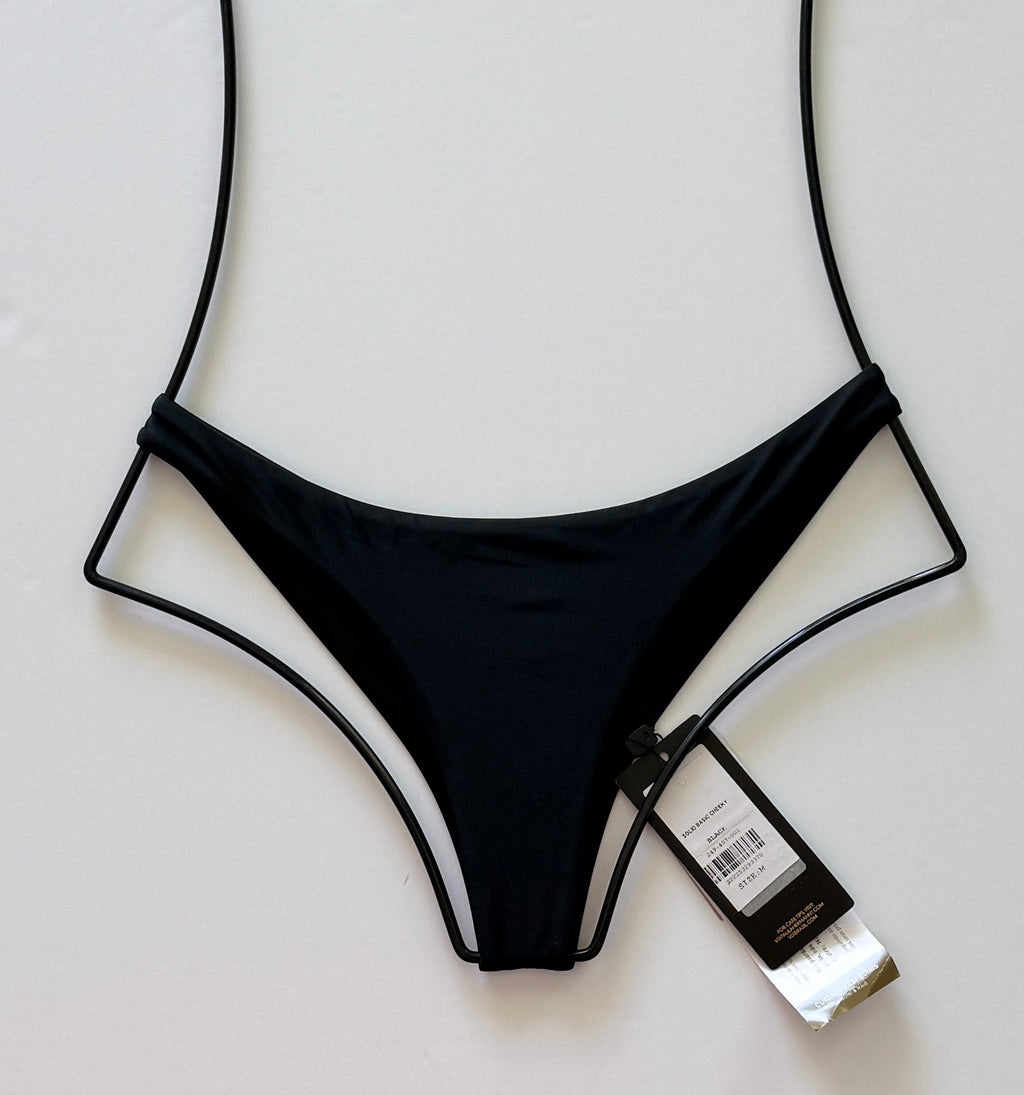 ViX Swimwear Basic Cheeky Bikini Bottom - Black
