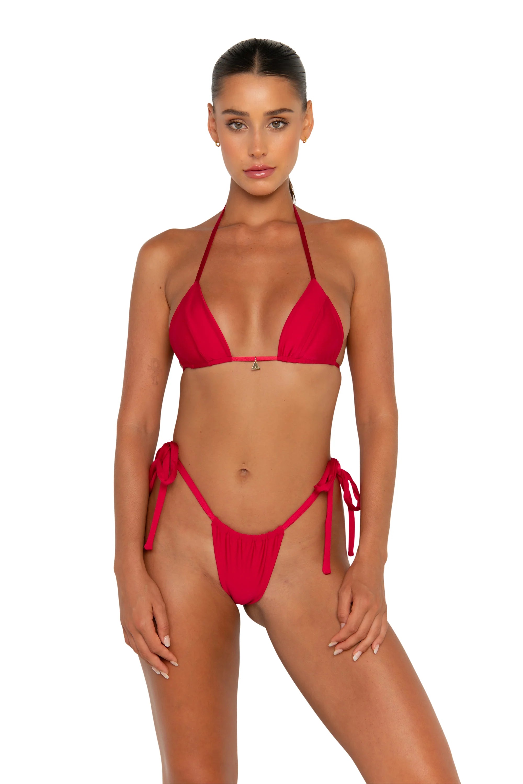 FAE Swim Birdie Bottom - Hibiscus