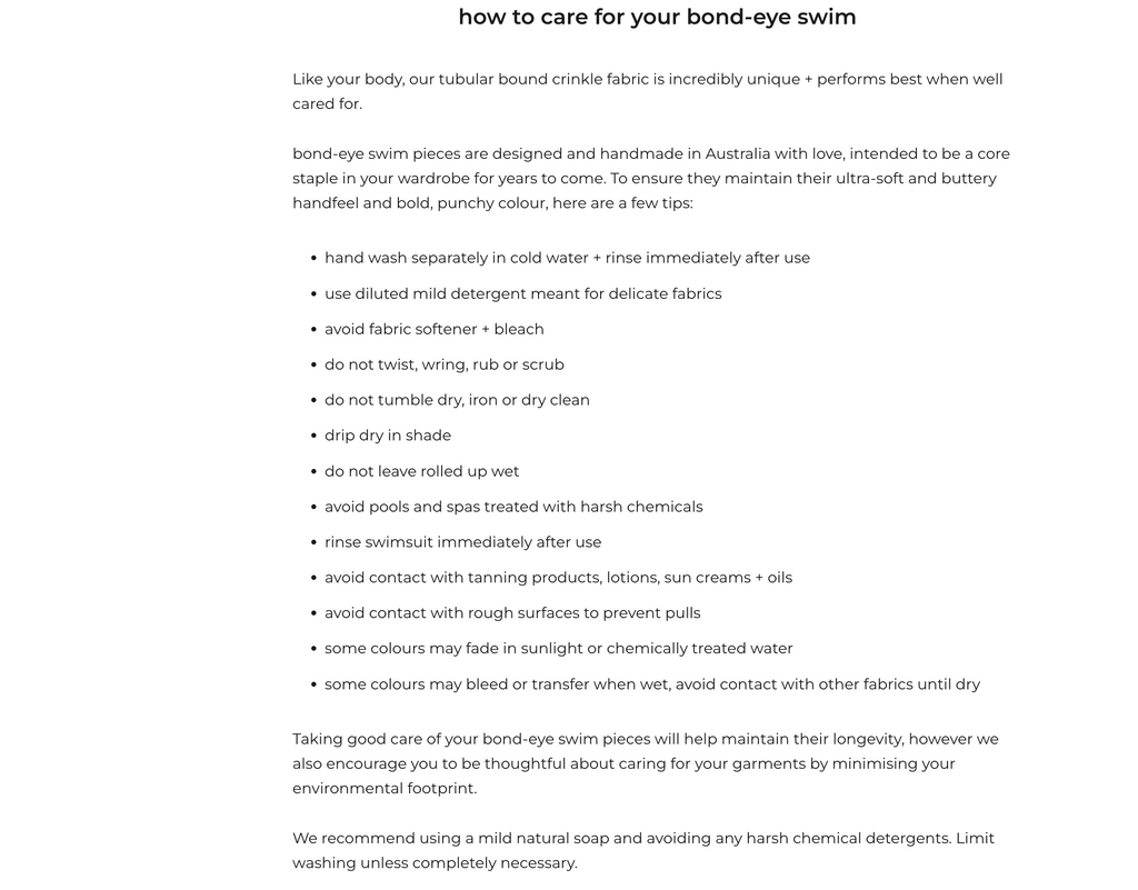 Bond-Eye Australia Bond - Eye Eco Drew Dress - Black