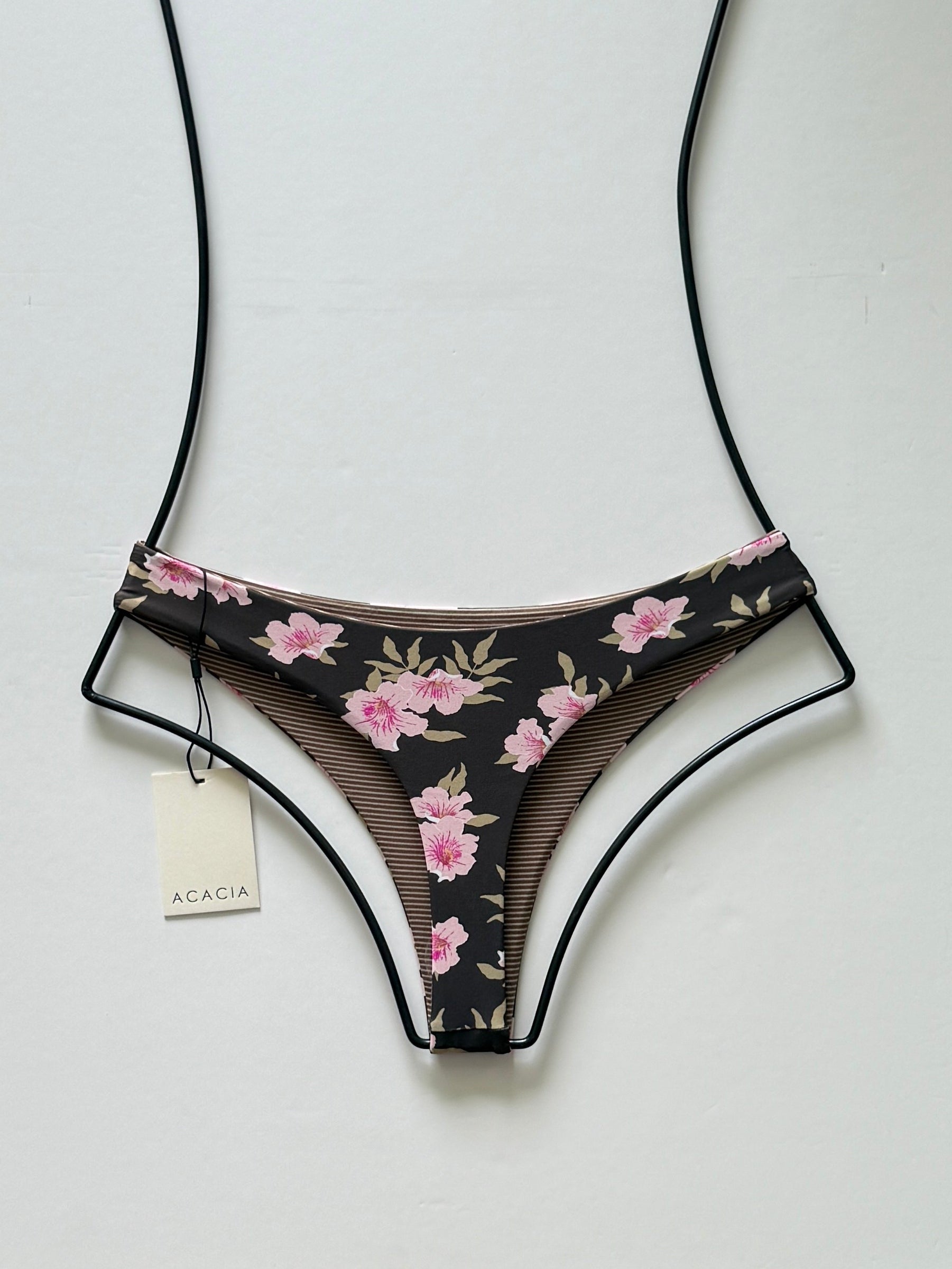 Acacia Swimwear Brazil Bikini Bottom - Floret