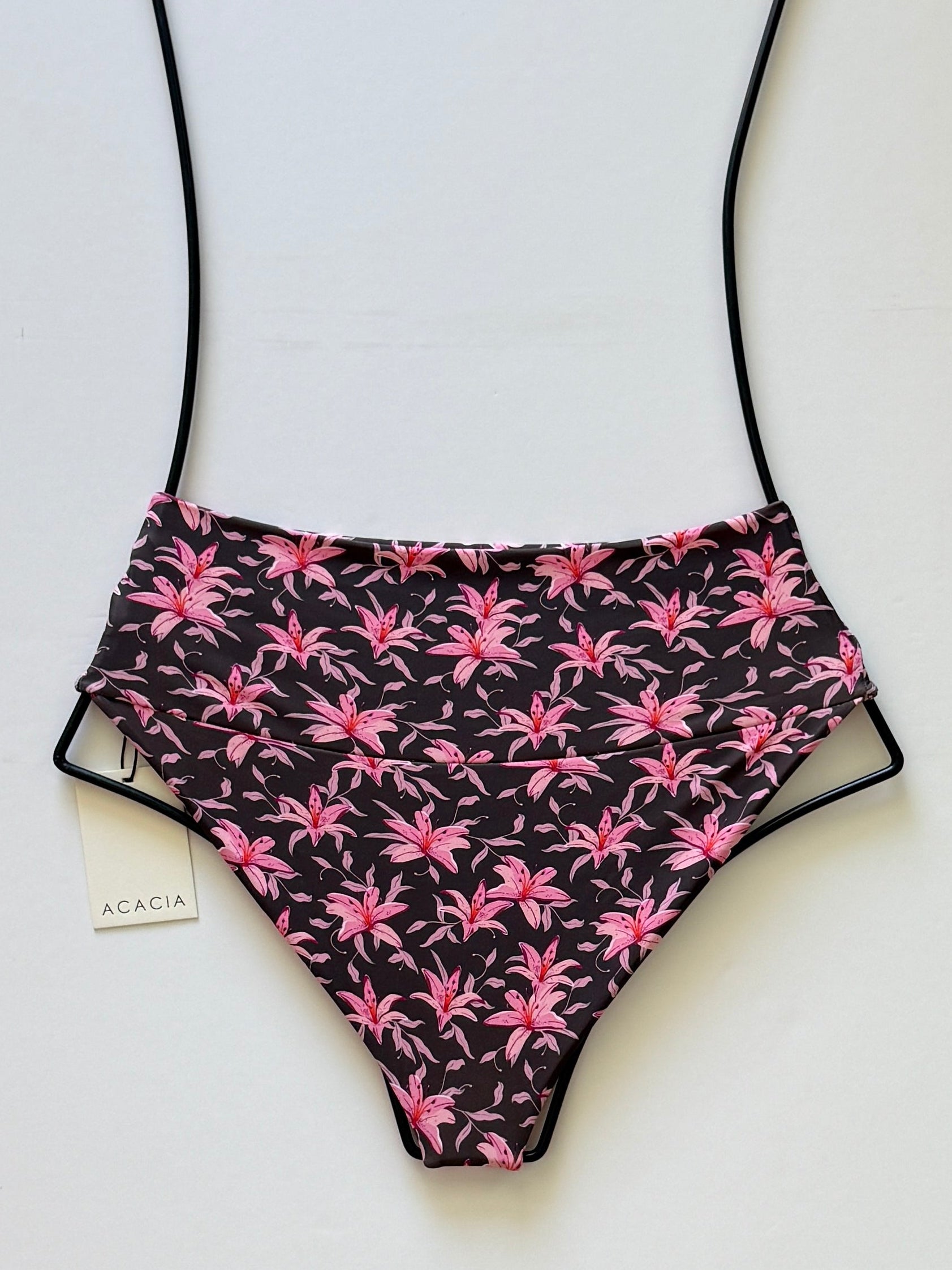 Acacia Swimwear Echo High Waisted Bikini Bottom - Madonna