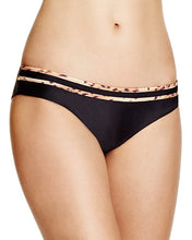 Sofia by ViX Solid Cutted Buzios Bikini Bottom in Black