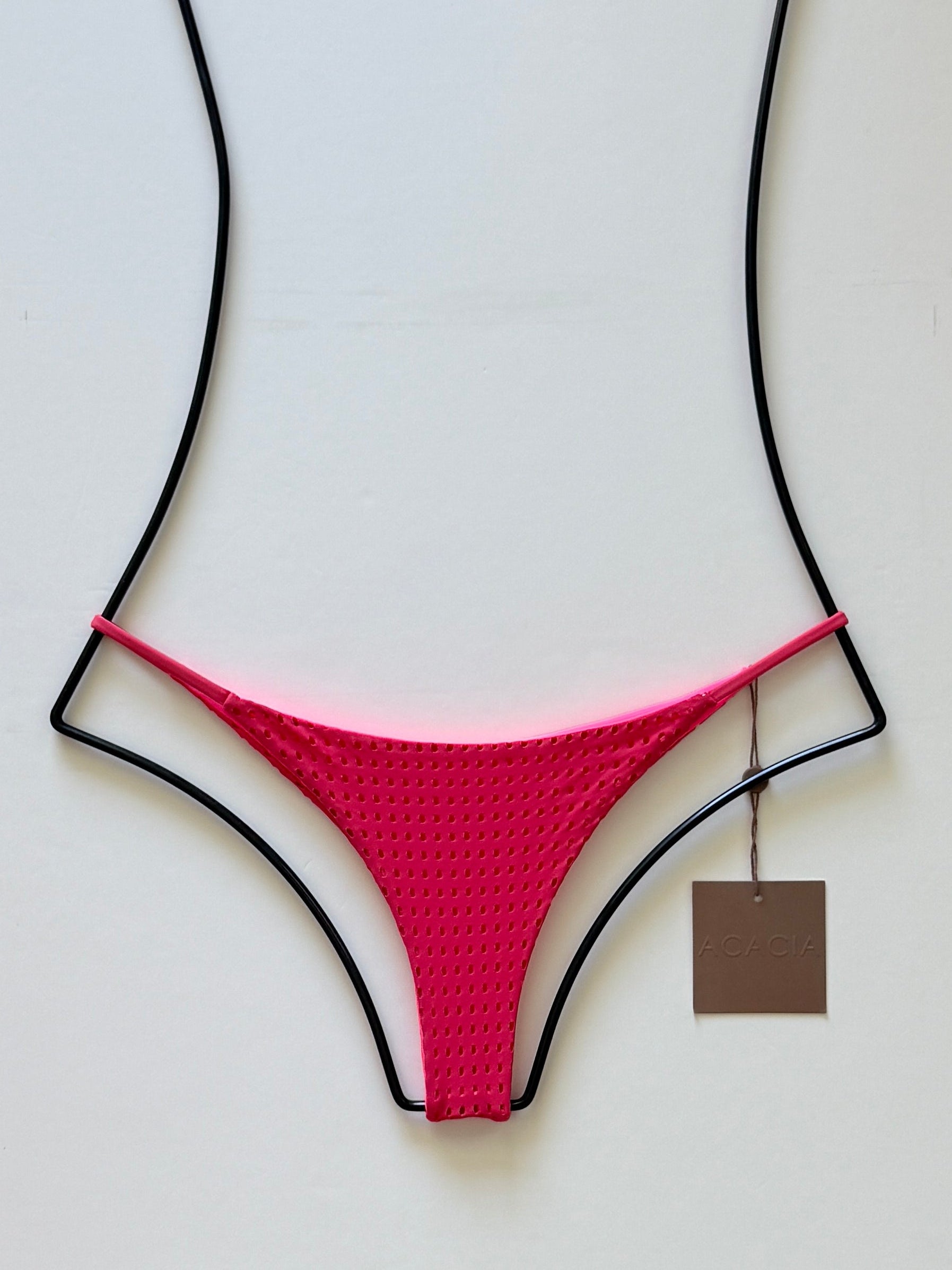 Acacia Swimwear Fins Mesh Bikini Bottom - Fruit Punch