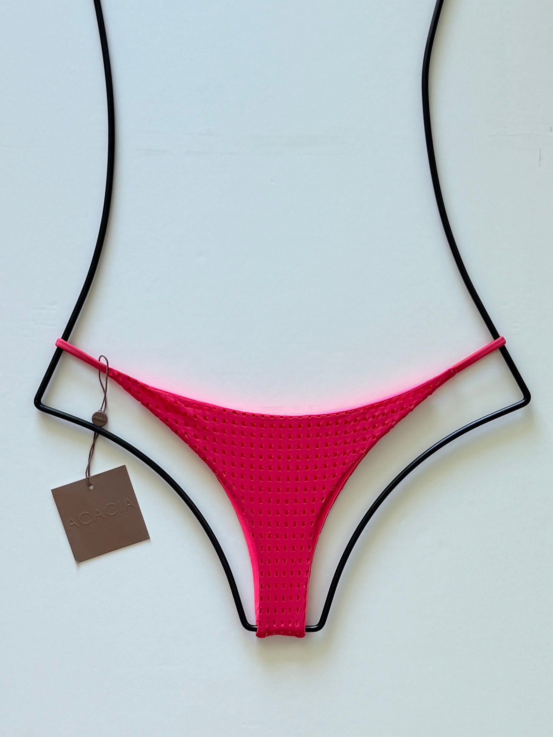 Acacia Swimwear Fins Mesh Bikini Bottom - Fruit Punch