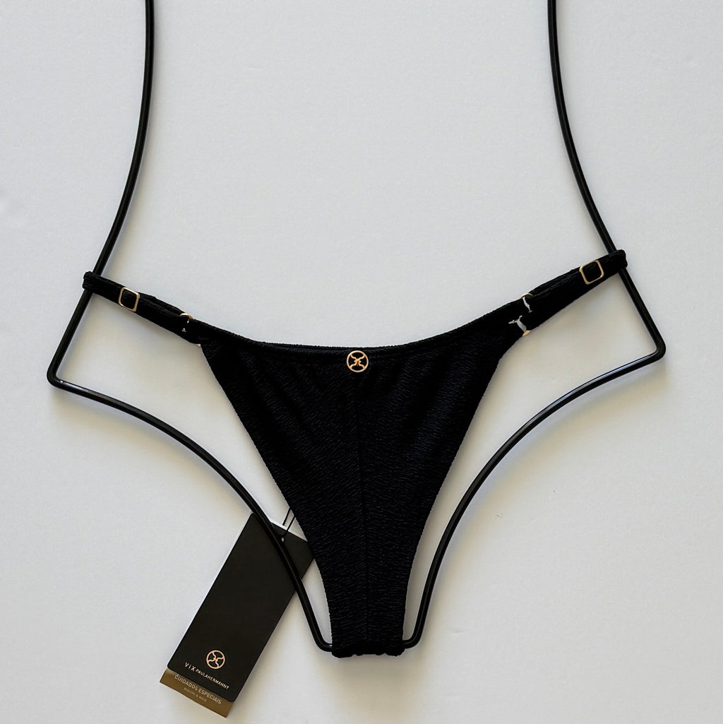 ViX Swimwear Firenze Rafa Cheeky Bikini Bottom - Black