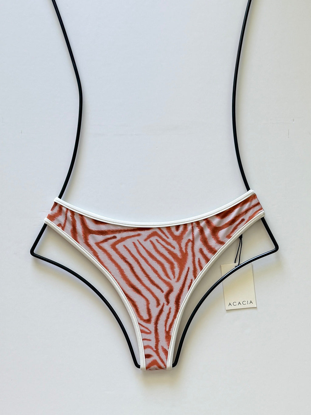 Acacia Swimwear Flynn Piped Bikini Bottom - Sabi