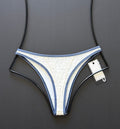 FAE Swim Hailey Bottom - Lace & Denim