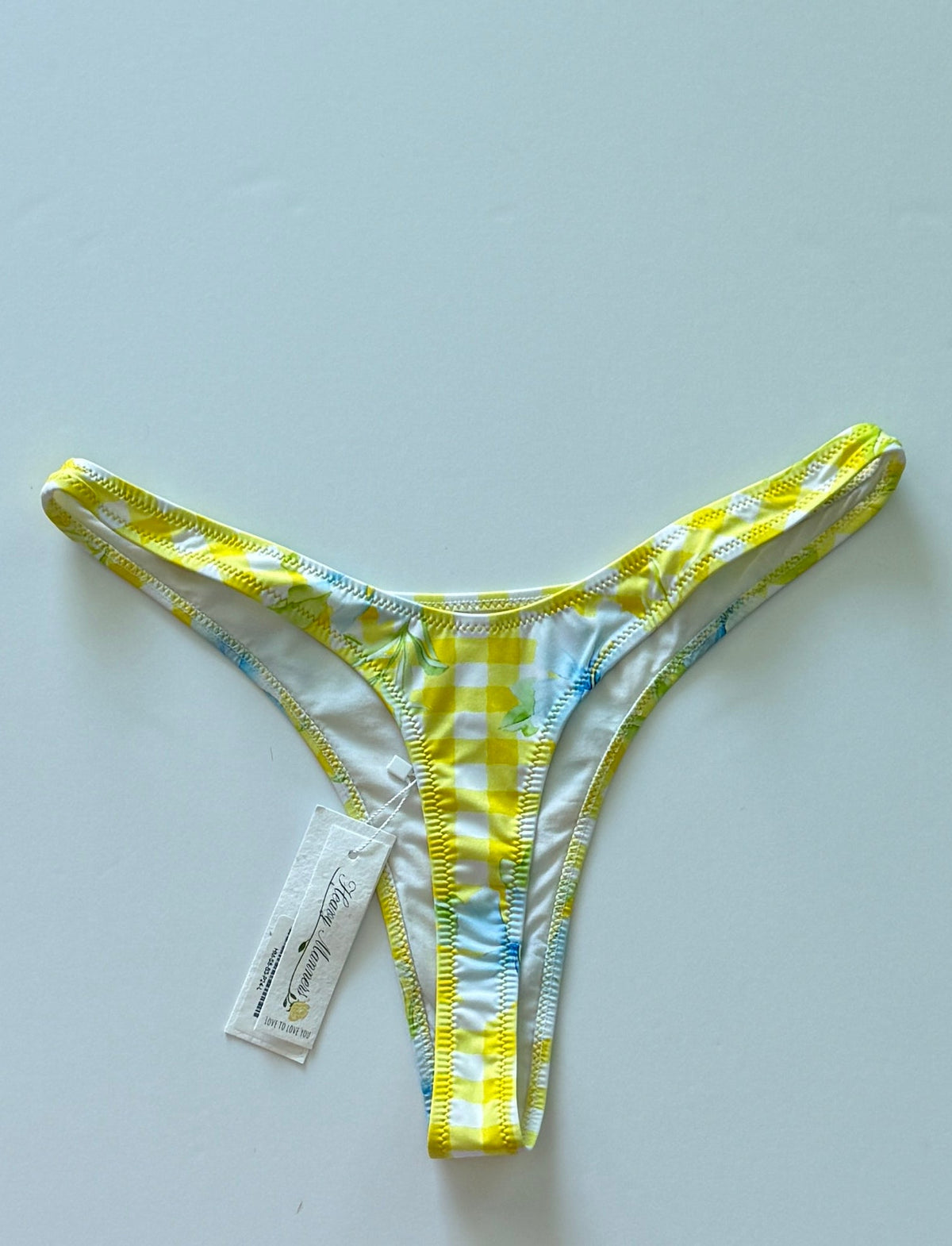 Heavy Manners High Cut Thong Bikini Bottom - Rivington St