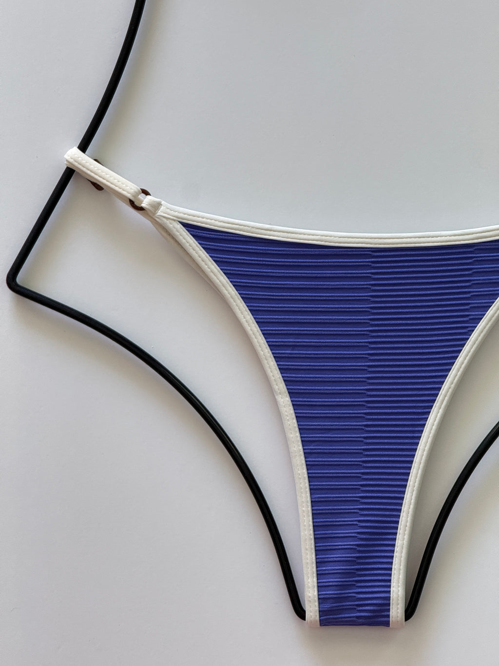 Acacia Swimwear Relle Piped Bikini Bottom - Lapis