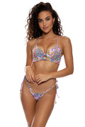 Luli Fama Bikini Top - Luli Fama Underwire Bikini Top in Pinkin About You