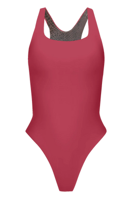 Acacia Swimwear Pepper Full One Piece in Berry