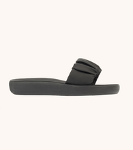 Ancient Greek Sandals Scrunchie Taygete in Black