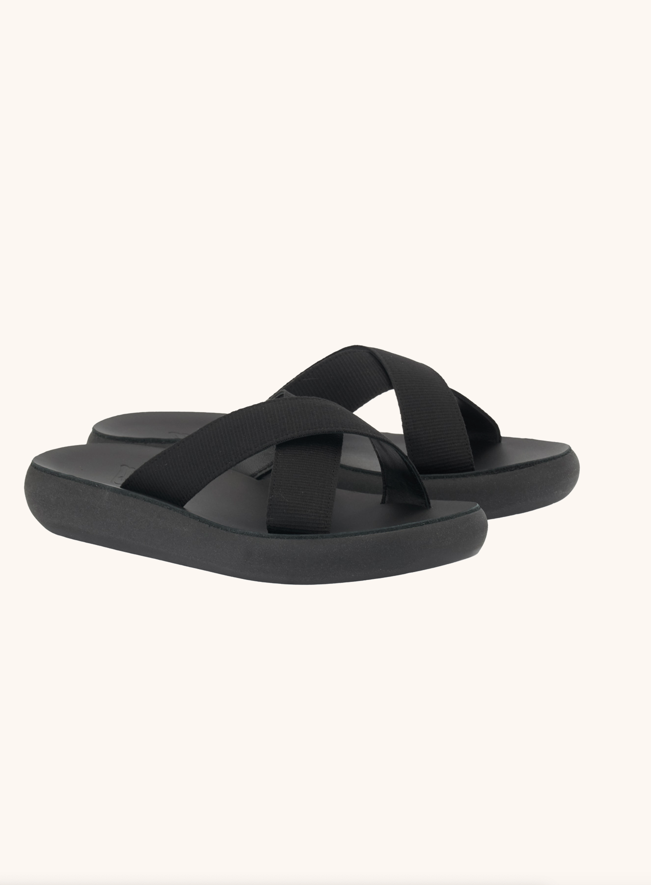Ancient Greek Sandals Shoes - Ancient Greek Sandals ‘Thais’ Comfort Sandal in Black