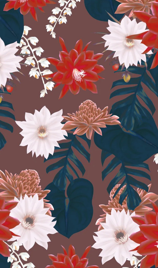 Acacia Swimwear Ho'okipa Bikini Bottom - Buket Floral