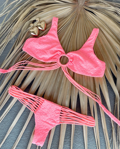 Beach Bunny 'INDY MICRO' Tango Bikini Bottom in New Origami