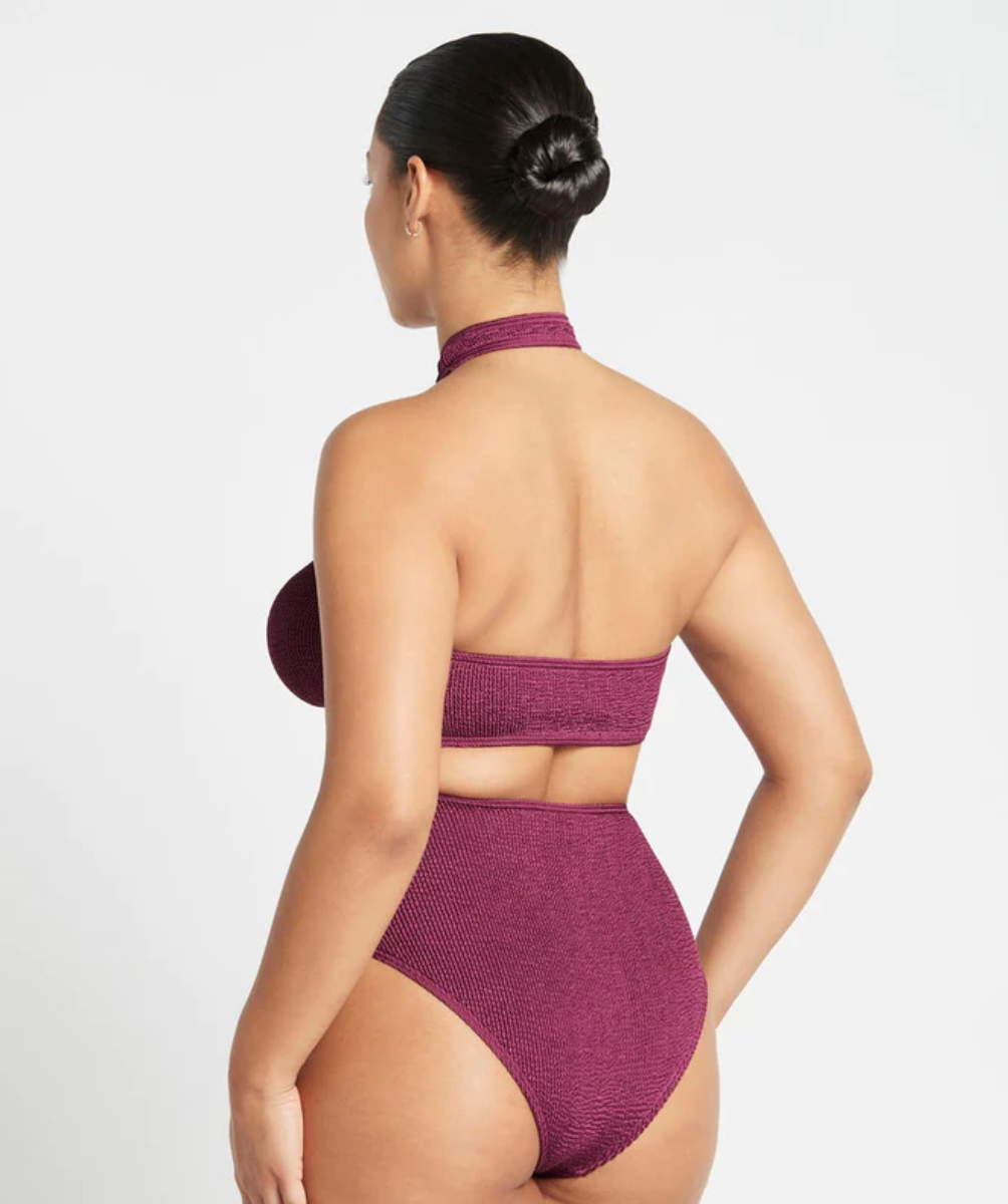 Bound by Bond-Eye Australia Bikini Bottom - BOUND by Bond-Eye 'Palmer' Bikini Bottom in Boysenberry