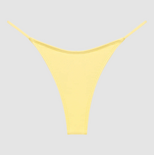 Montce Swim 'Celeste' Bikini Bottom in Yellow Pastel