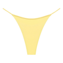 Montce Swim 'Celeste' Bikini Bottom in Yellow Pastel