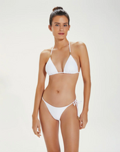 ViX Swimwear Lucy Tie Side Bikini Bottom in White