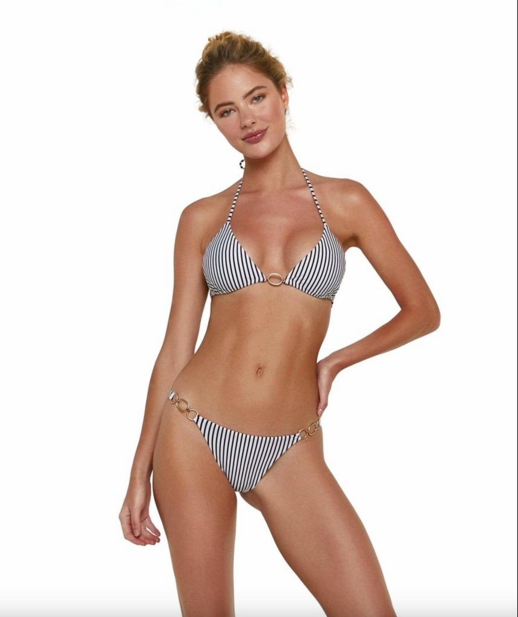 ViX Swimwear Amalfi Bikini Bottom in Valentina