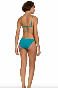 ViX Swimwear Laura Detail Bikini Bottom in Light Blue