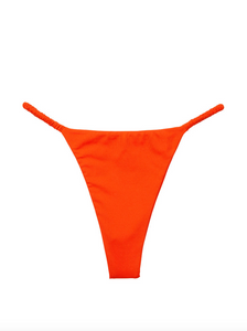 Indah Swim 'Spark' Thong Bikini Bottom in Flame