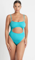 Bound by Bond-Eye Australia One Piece - BOUND by Bond-Eye 'Strap Mishy' One Piece in Teal Eco