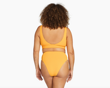 Vitamin A Swimwear 'Sienna' Bikini Top in Iced Mango Ecorib