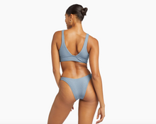 Vitamin A Swimwear 'Sienna' Bikini Top in Slate Shimmer Ecorib