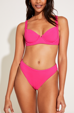 Vitamin A Swimwear 'Demi' Underwire Bikini Top in Zinnia Ecorib