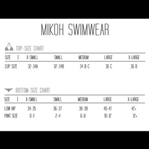 Mikoh Swimwear 'Hinano' One Piece in Hawaii Hula Blue