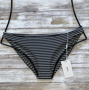 Mikoh Swimwear 'Zuma' Bikini Bottom in Night Stripe
