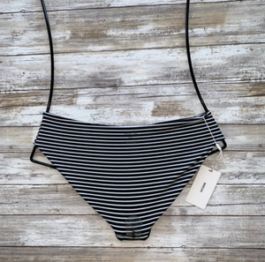 Mikoh Swimwear 'Cruz Bay' Bikini Bottom in Night Stripe