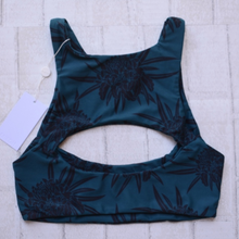 Mikoh Swimwear 'Marrakesh' Bikini Top in Protea Midnight