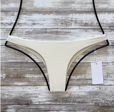 Mikoh Swimwear 'Lahaina' Bikini Bottom in Bone