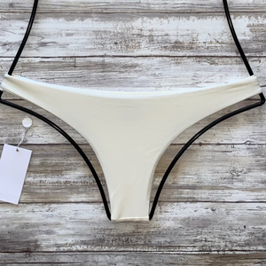 Mikoh Swimwear 'Lahaina' Bikini Bottom in Bone