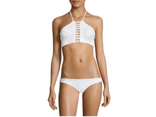 Mikoh Swimwear 'West Oz' Bikini Top in Foam