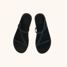 Ancient Greek Sandals 'Parthena' Flat Sandal in Black