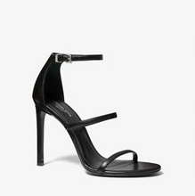 Michael Kors Collection 'Nadege' Leather Sandal in Black